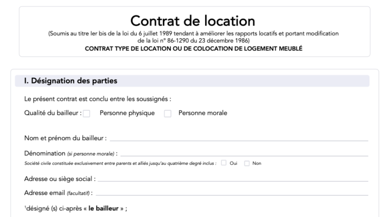 Comment Cr Er Un Bail Locatif Facilement Actualit En Presque Temps R El
